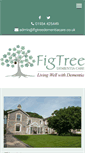 Mobile Screenshot of figtreedementiacare.co.uk
